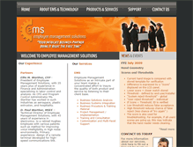 Tablet Screenshot of emsworkforcesystems.com